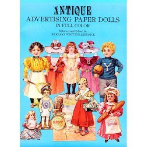 Antique Advertising Paper Dolls by Barbara Whitton Jendrick